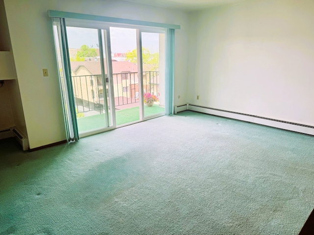 951 Ronald Ave Unit 410, Missoula, MT 59801 - unfurnished room featuring carpet and a baseboard heating unit