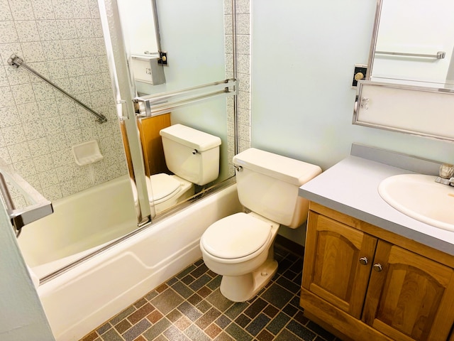 951 Ronald Ave Unit 410, Missoula, MT 59801 - bathroom featuring shower / bath combination with glass door and vanity