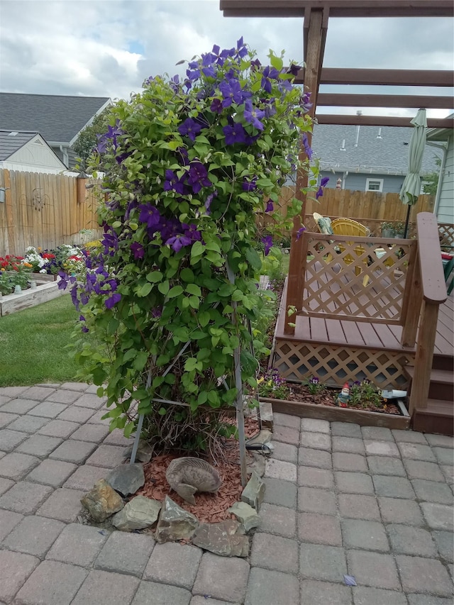 158 Parkside Dr, Kalispell, MT 59901 - view of patio / terrace with a deck