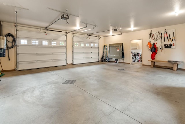 36665 Highland Ct, Polson, MT 59860 - garage with a garage door opener