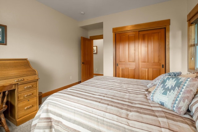 36665 Highland Ct, Polson, MT 59860 - bedroom featuring a closet and baseboards