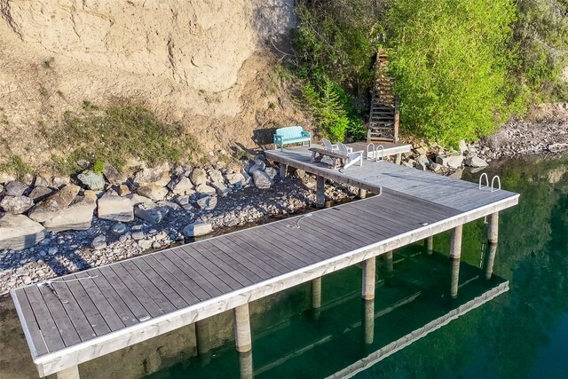 36665 Highland Ct, Polson, MT 59860 - dock with stairway