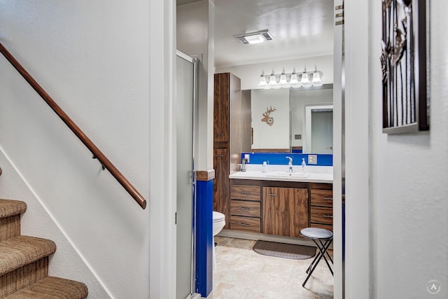 1502 Hauser Blvd, Helena, MT 59601 - bathroom with a shower stall and vanity