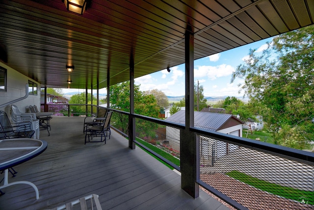 1502 Hauser Blvd, Helena, MT 59601 - view of deck
