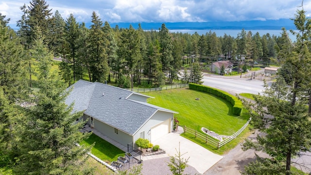 100 Rimini Rd, Lakeside, MT 59922 - view of subject property with a heavily wooded area