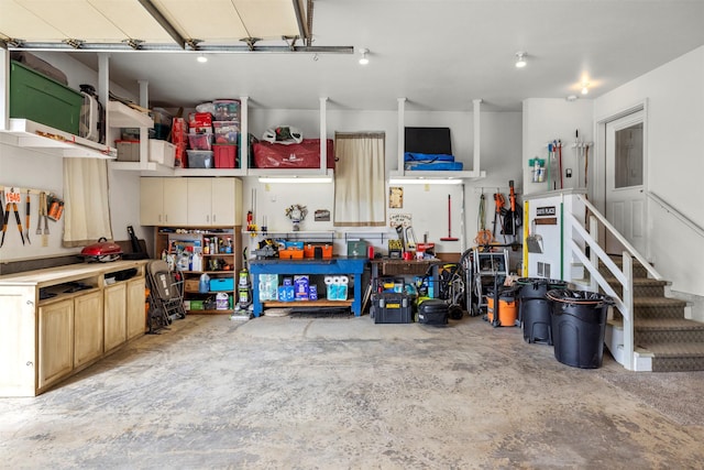 100 Rimini Rd, Lakeside, MT 59922 - garage with a workshop area