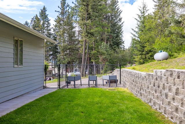 100 Rimini Rd, Lakeside, MT 59922 - view of yard with a gate
