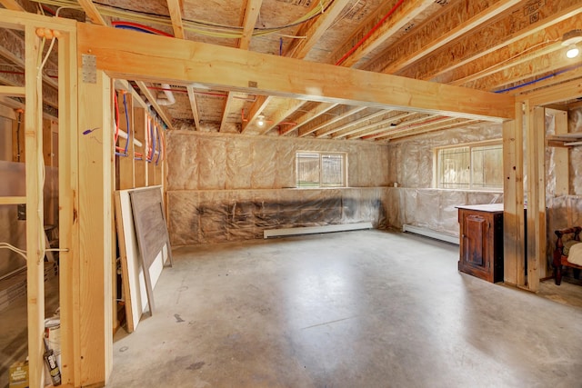 1150 Vega Rd, Helena, MT 59602 - basement with a baseboard radiator