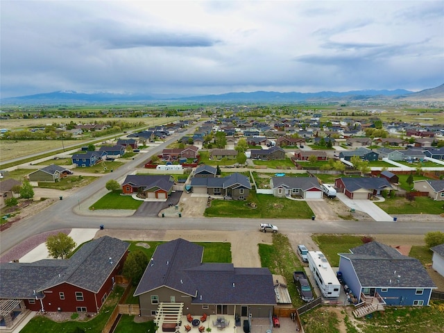 1150 Vega Rd, Helena, MT 59602 - aerial perspective of suburban area featuring mountains
