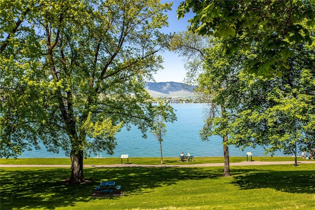 1 Kootenai Ave Unit 17, Polson, MT 59860 - water view with a mountainous background