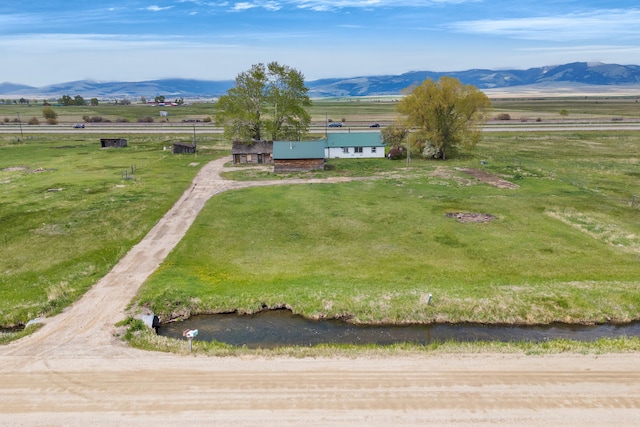 1680 W River Rd, Deer Lodge, MT 59722 - overview of rural landscape with a mountainous background
