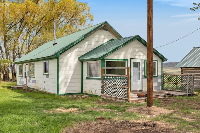 1680 W River Rd, Deer Lodge, MT 59722 - view of front of property with a front yard