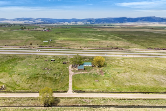 1680 W River Rd, Deer Lodge, MT 59722 - view of rural area featuring a mountain backdrop