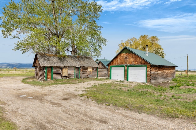 1680 W River Rd, Deer Lodge, MT 59722 - view of detached garage