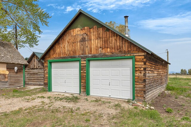1680 W River Rd, Deer Lodge, MT 59722 - view of detached garage