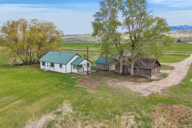 1680 W River Rd, Deer Lodge, MT 59722 - overview of rural landscape with a mountainous background