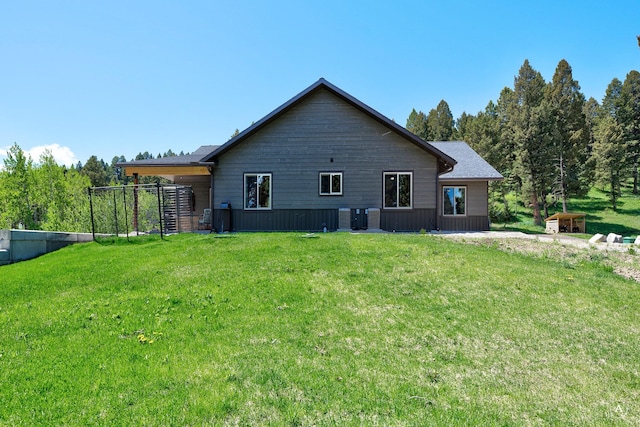 115 Grassy Mountain Rd, White Sulphur Springs, MT 59645 - back of property with a lawn