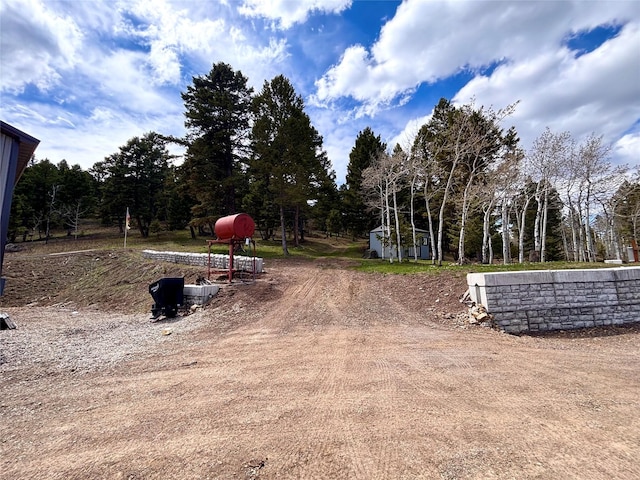 115 Grassy Mountain Rd, White Sulphur Springs, MT 59645 - view of dirt / gravel road featuring view of wooded area
