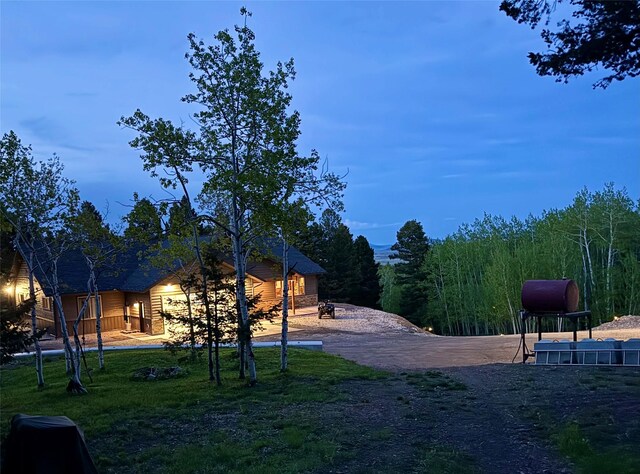 115 Grassy Mountain Rd, White Sulphur Springs, MT 59645 - view of green lawn featuring oil tank