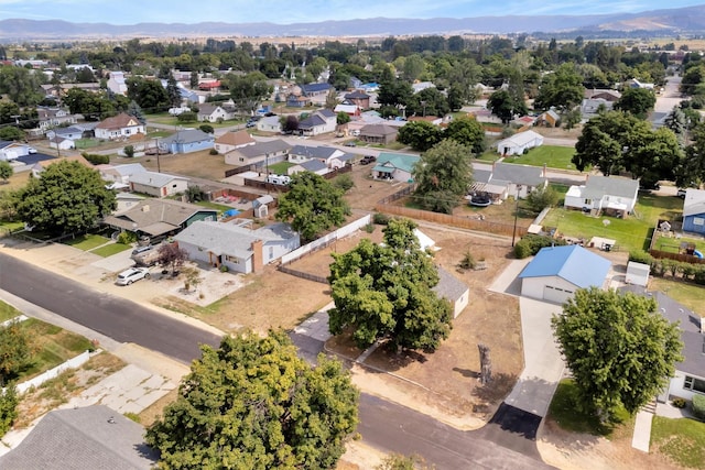 510 Mission St, Stevensville, MT 59870 - aerial view of residential area featuring mountains