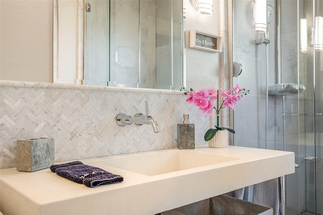 442 4th Ave E, Kalispell, MT 59901 - bathroom with a shower stall and vanity