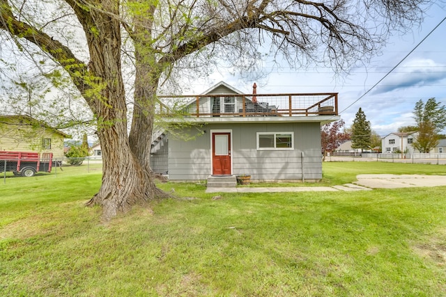 503 7th Ave W, Polson, MT 59860 - bungalow featuring a balcony and entry steps