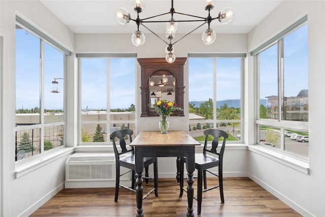100 Woodlands Way Unit S305, Kalispell, MT 59901 - sunroom / solarium with plenty of natural light and a chandelier