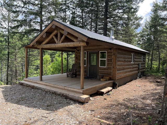 367 Lower River Rd, Heron, MT 59844 - view of deck