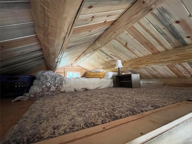 367 Lower River Rd, Heron, MT 59844 - view of unfinished attic