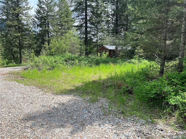 367 Lower River Rd, Heron, MT 59844 - view of road with a wooded view