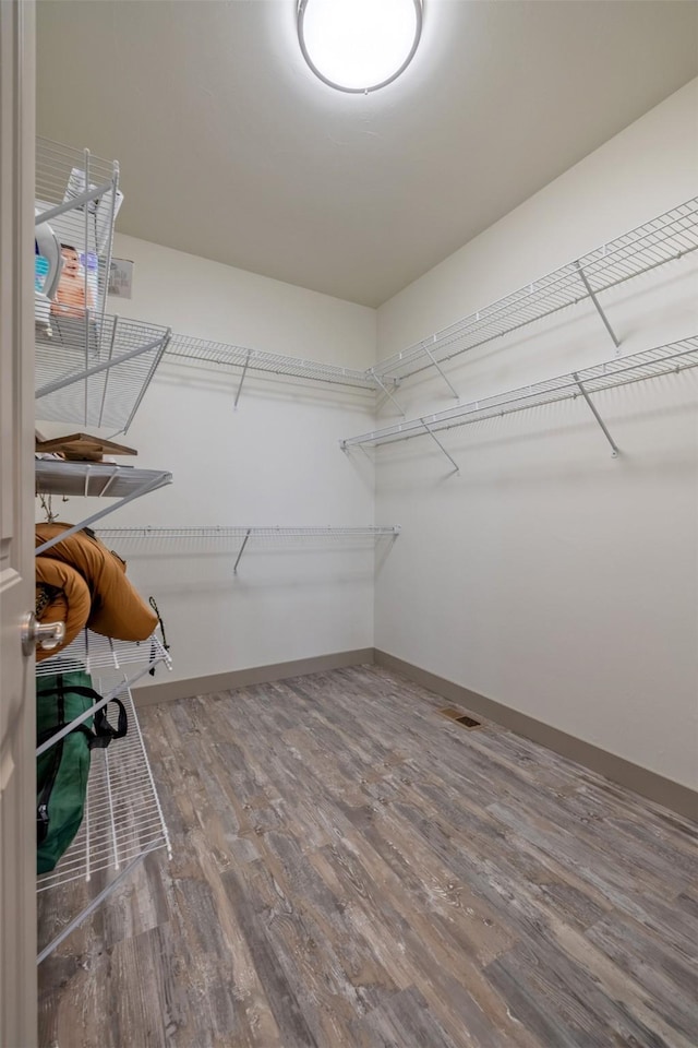 3525 Overland Rd, Helena, MT 59602 - walk in closet featuring wood finished floors