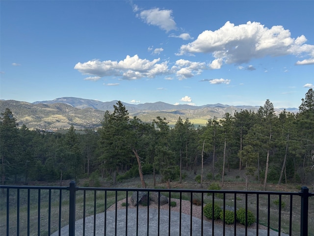 3525 Overland Rd, Helena, MT 59602 - view of mountain background featuring a heavily wooded area
