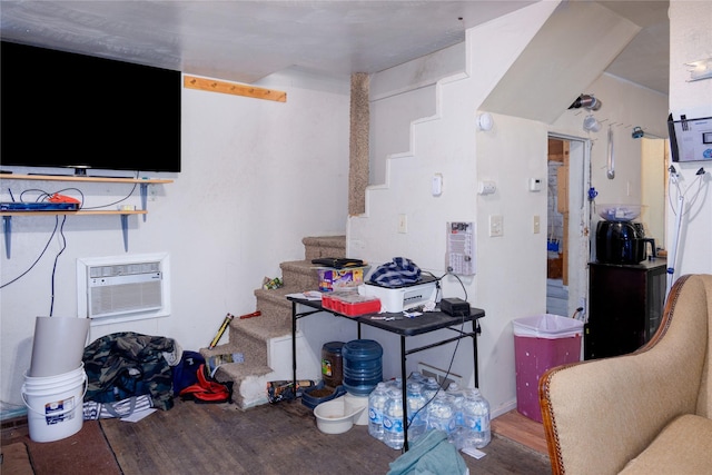 945 3rd Ave W, Kalispell, MT 59901 - office space with wood finished floors and an AC wall unit