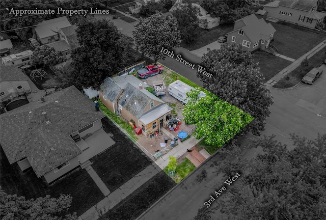 945 3rd Ave W, Kalispell, MT 59901 - bird's eye view