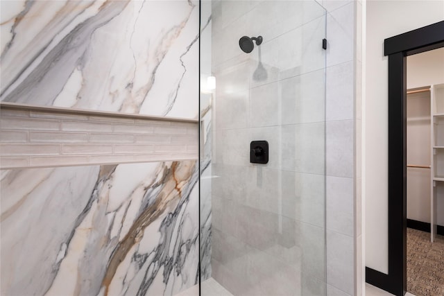 34544 Eagle Crest Dr, Polson, MT 59860 - full bath with a shower stall and a spacious closet