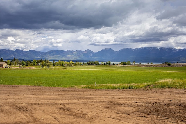 34544 Eagle Crest Dr, Polson, MT 59860 - mountain view featuring rural landscape