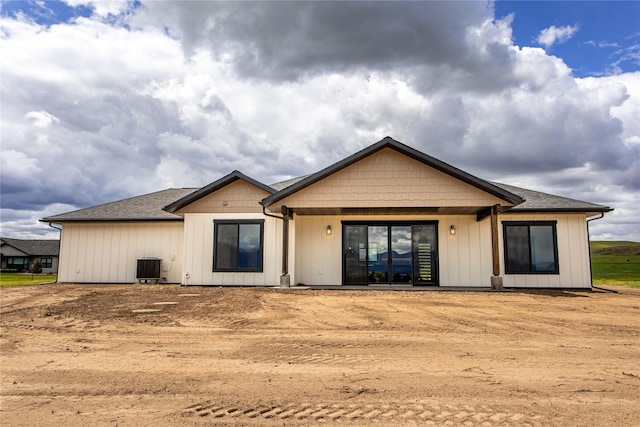34544 Eagle Crest Dr, Polson, MT 59860 - view of front of home featuring central AC unit and roof with shingles