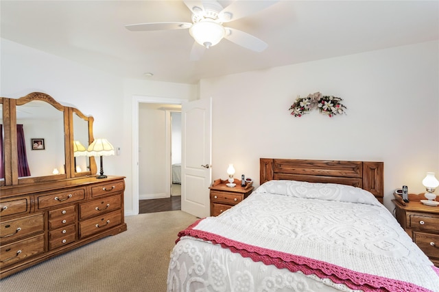 173 Empire Loop, Kalispell, MT 59901 - carpeted bedroom with a ceiling fan and baseboards