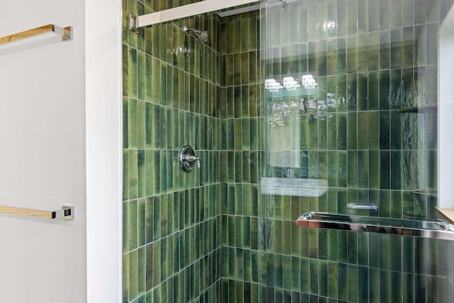 28 Mackenzie Mountain Way, Three Forks, MT 59752 - bathroom featuring tiled shower