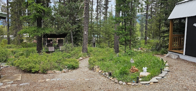 194 Whitetail Dr, Haugan, MT 59842 - view of yard