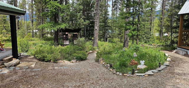 194 Whitetail Dr, Haugan, MT 59842 - view of yard
