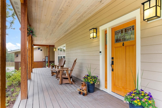 11501 Sleeman Creek Rd, Lolo, MT 59847 - view of porch