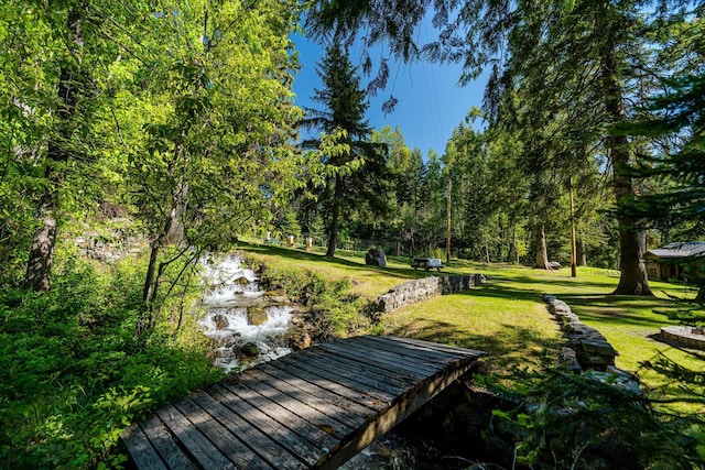 151 Handkerchief Creek Dr, Kalispell, MT 59901 - view of community with a lawn