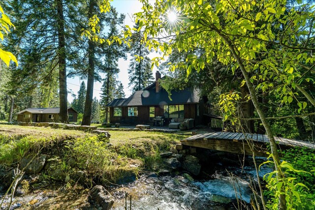 151 Handkerchief Creek Dr, Kalispell, MT 59901 - view of yard