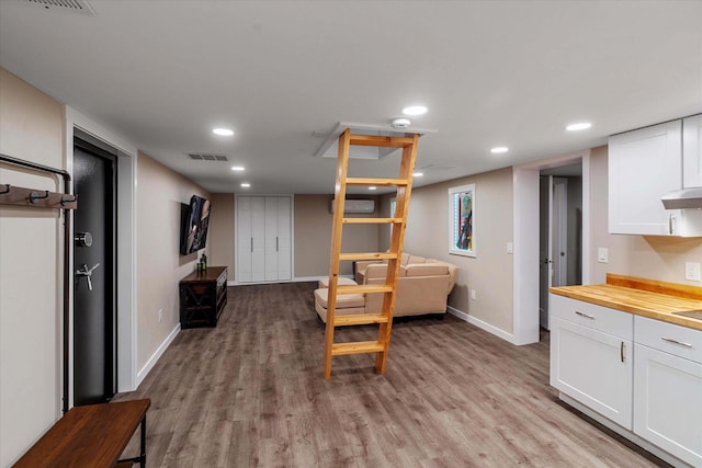 151 Handkerchief Creek Dr, Kalispell, MT 59901 - sitting room featuring recessed lighting and light wood-style flooring