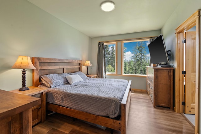 4111 Foothill Rd, Kalispell, MT 59901 - bedroom featuring light wood-style flooring