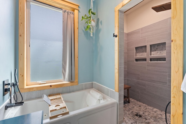 4111 Foothill Rd, Kalispell, MT 59901 - full bath with a garden tub and tiled shower