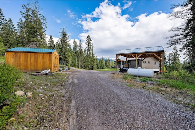 4111 Foothill Rd, Kalispell, MT 59901 - view of dirt / gravel road