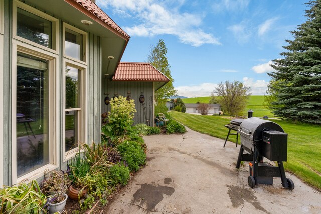 6040 Pearl Dr, Manhattan, MT 59741 - view of patio / terrace featuring a grill