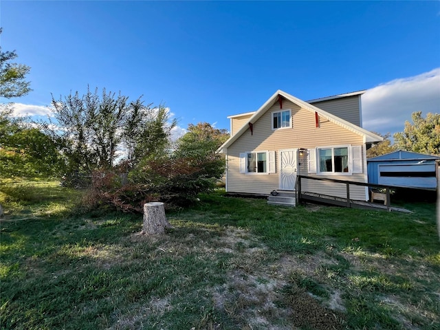 622 Dayton St SW, Ronan, MT 59864 - back of property with a yard